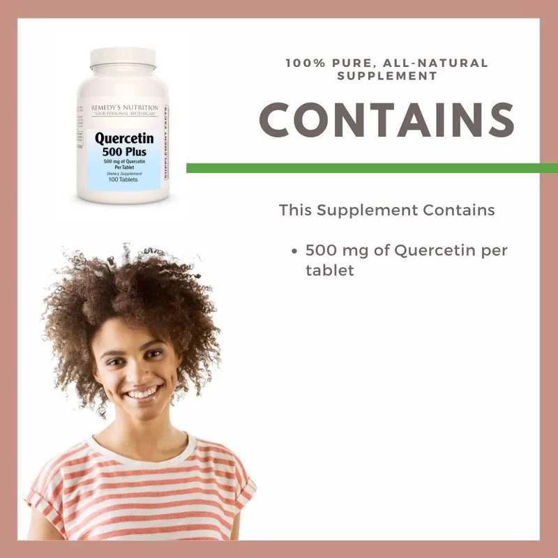 Quercétine 500 Plus 500 mg, 100 comprimés