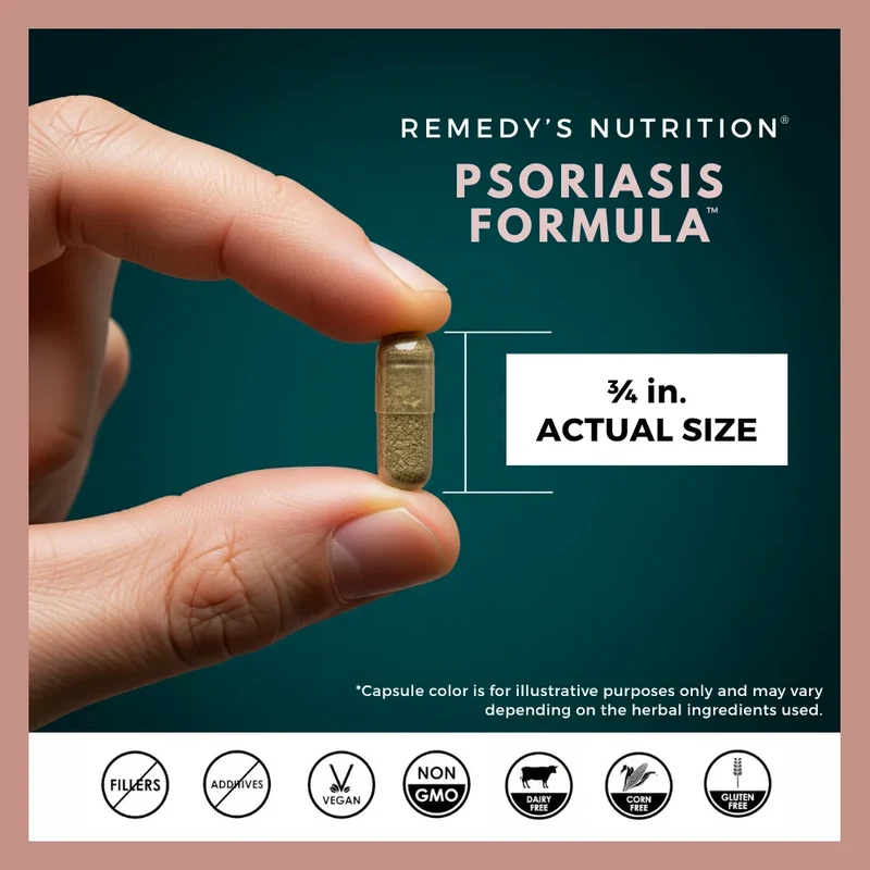 Formule Psoriasis™ 1000 mg 60 capsules végétaliennes