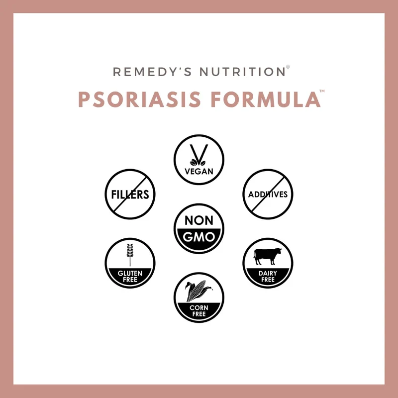 Formule Psoriasis™ 1000 mg 60 capsules végétaliennes
