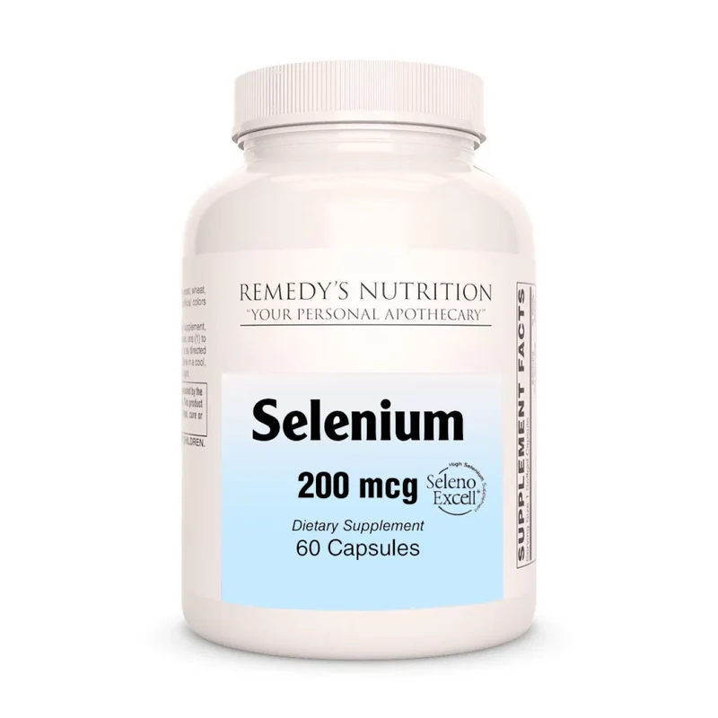 Sélénium 200 mcg, 60 capsules végétaliennes