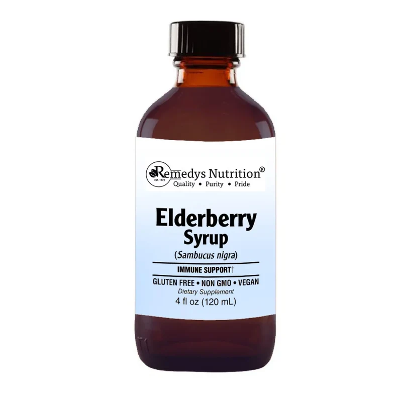 Sirop de sureau pour la toux et les maux de gorge 4 ml
