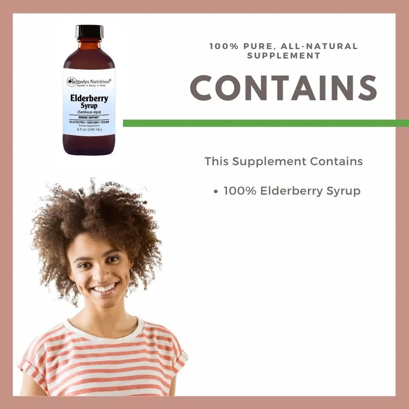 Sirop de sureau pour la toux et les maux de gorge 4 ml