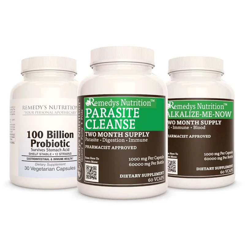 Parasite Power Pack™ Trois flacons de capsules de supplément