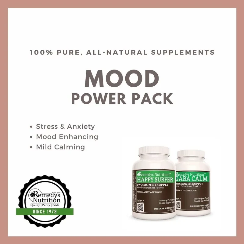 Mood Power Pack™ Deux flacons de 1000 mg, 60 capsules