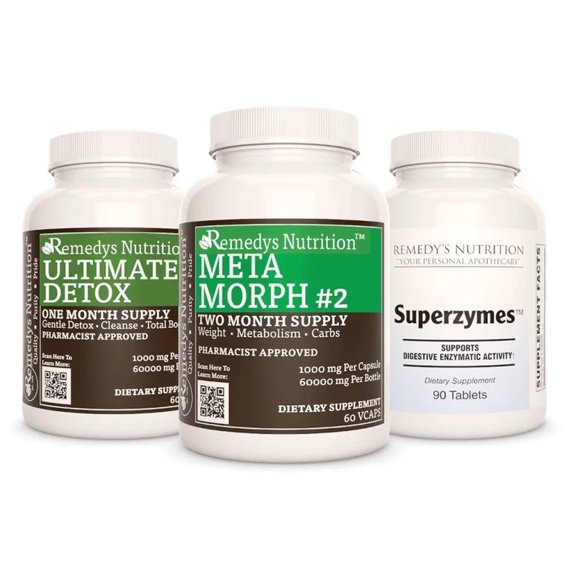 Carbohydrate Blocker Power Pack™ Trois flacons de suppléments de capsules et de comprimés