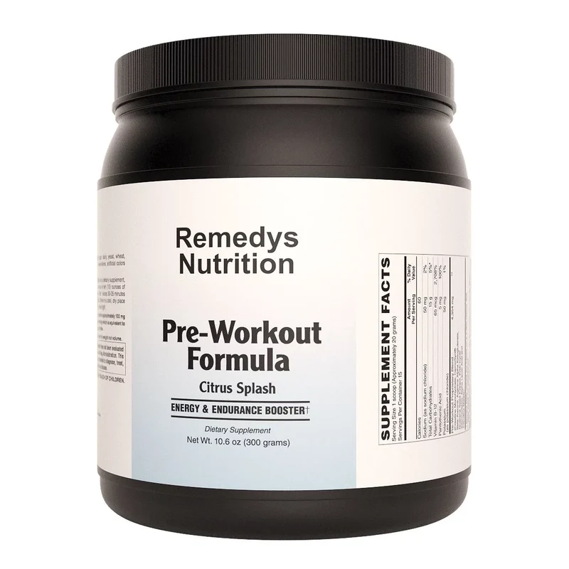 Formule pré-entraînement en poudre au goût d'agrumes 10.6 oz