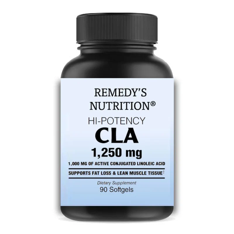 Acide linoléique conjugué CLA 1,250 90 mg, XNUMX gélules