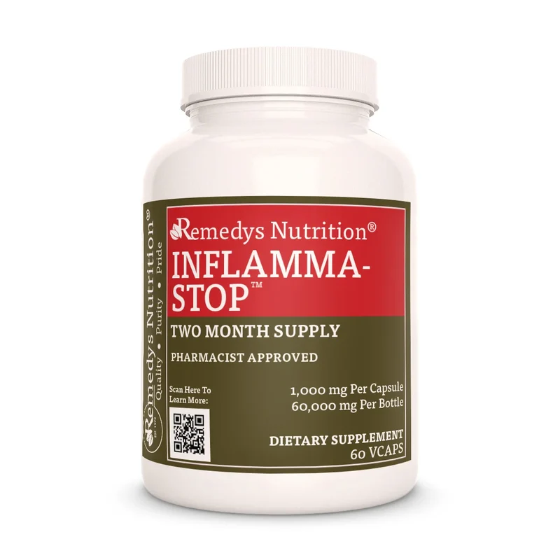 Inflamma-Stop™ 1000 mg, 60 capsules végétaliennes