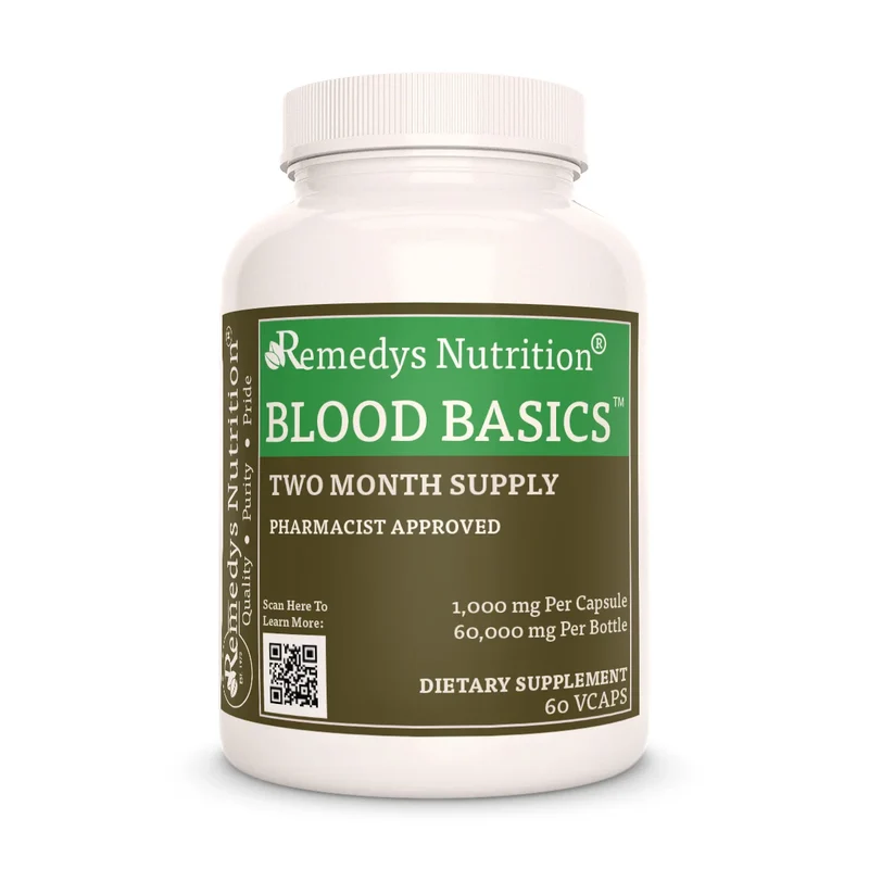 Blood Basics™ 1000 mg, 60 capsules végétaliennes