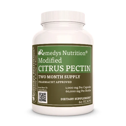 Pectine d'agrumes modifiée (MCP) 1000 mg 60 capsules végétaliennes