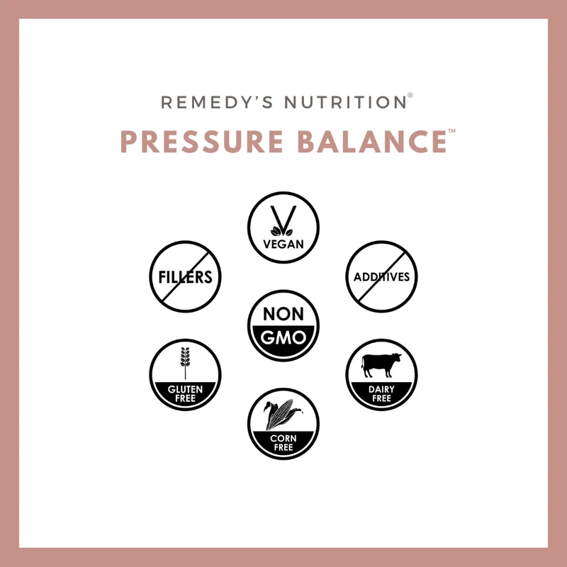 Vitamines Pressure Balance™ pour la tension artérielle 1000 60 mg, XNUMX capsules végétaliennes