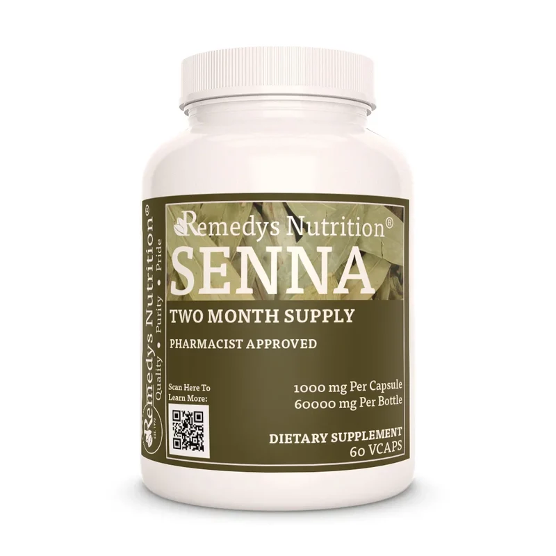 Séné 1000 mg, 60 gélules végétaliennes