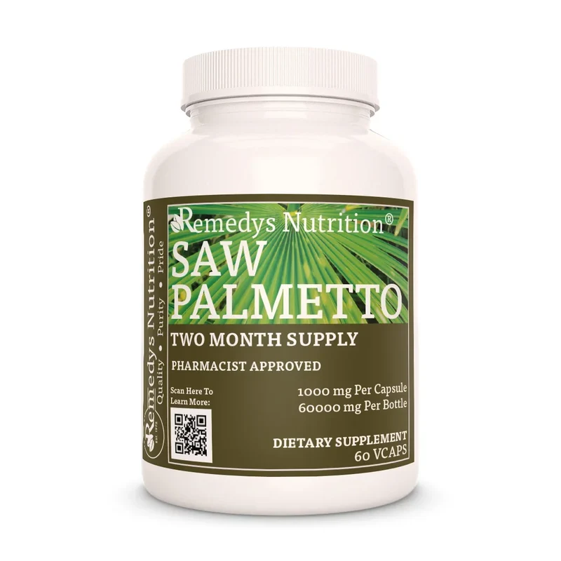 Palmier nain 1000 mg, 60 capsules végétaliennes