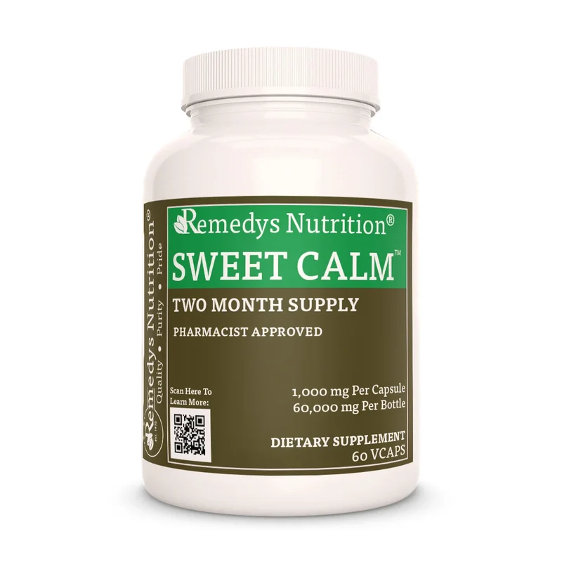 Sweet Calm™ 1000 mg, 60 capsules végétaliennes