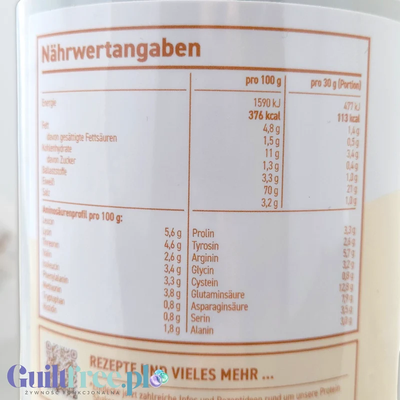 Rocka Nutrition Protein Shake Coconut Almond Cream 0,3kg - wegańska odżywka białkowa 4 źródeł białka