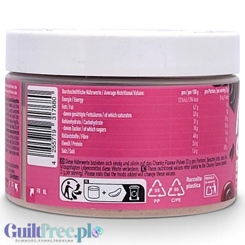 More Nutrition Chunky Flavor Donauwelle 150g - aromat słodzący w proszku a la ciasto Fale Dunaju
