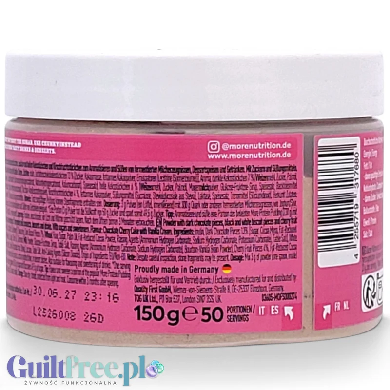 More Nutrition Chunky Flavor Donauwelle 150g - aromat słodzący w proszku a la ciasto Fale Dunaju