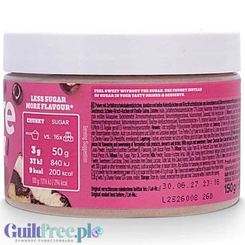 More Nutrition Chunky Flavor Donauwelle 150g - aromat słodzący w proszku a la ciasto Fale Dunaju