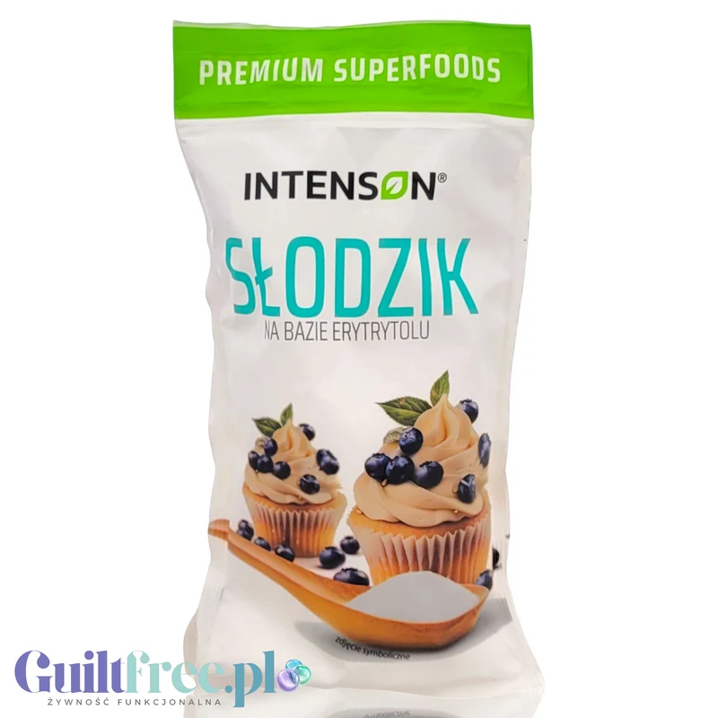Intenson Słodzik na bazie erytrytolu ze stewią 250 g