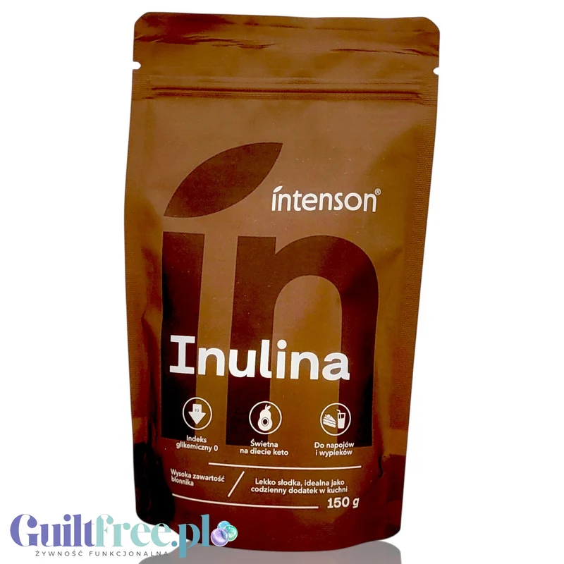 Intenson Inulina - słodki błonnik z korzenia cykorii, naturalny zamiennik cukru 150g