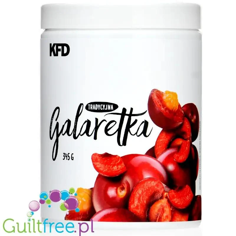 KFD Galaretka Wiśnia, dietetyczna galaretka bez cukru 50 porcji x 18kcal