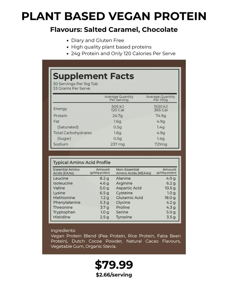 Plant Based Vegan Protein — Complete Plant Protein, Nothing Artificial