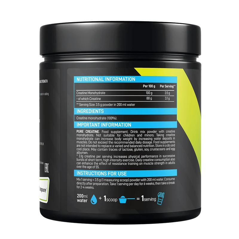 PURE CREATINE MONOHYDRATE