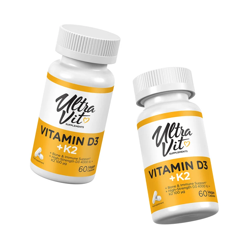 UltraVit Vitamin D3 4000IU + K2
