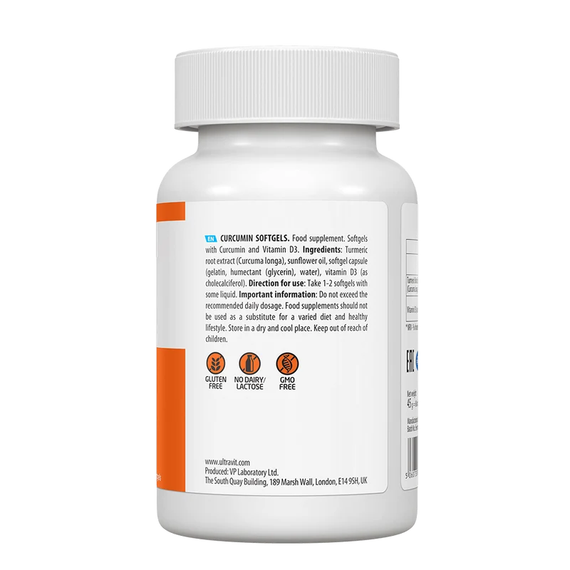 CURCUMIN D3 VITAMINS FOR IMMUNITY