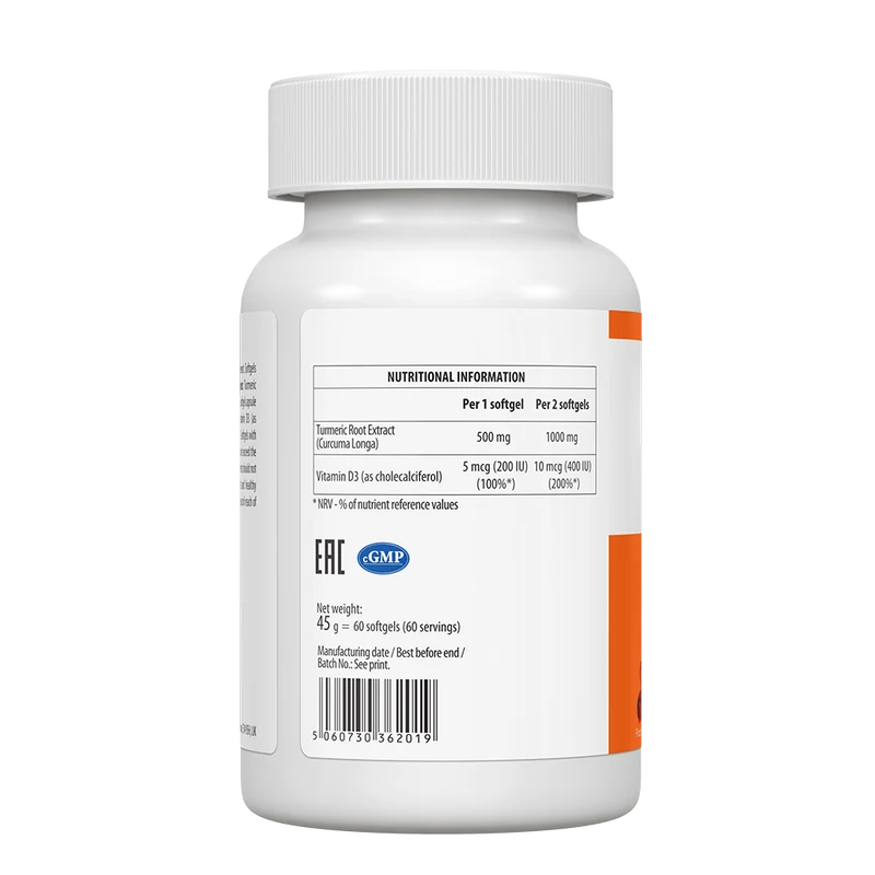 CURCUMIN D3 VITAMINS FOR IMMUNITY
