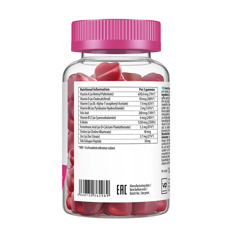 GUMMIES BEAUTY: HAIR, SKIN & NAILS