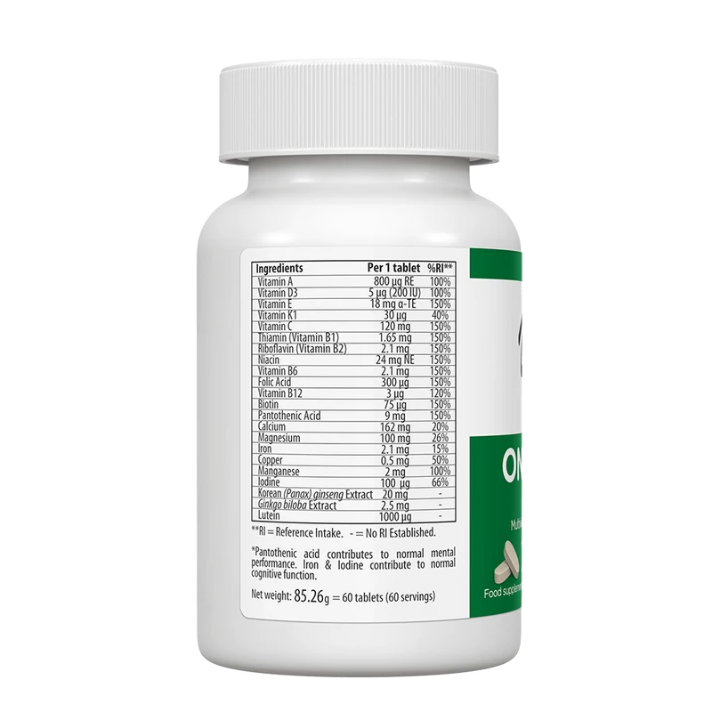 ONE DAILY MULTIVITAMIN 50+