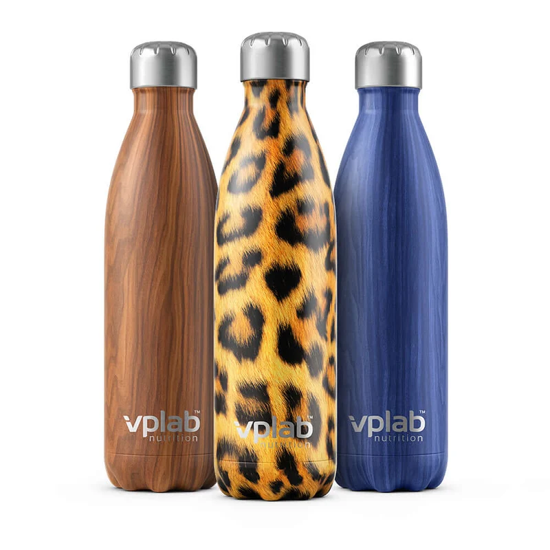 Steel Thermos Bottle with Pattern 500 ml