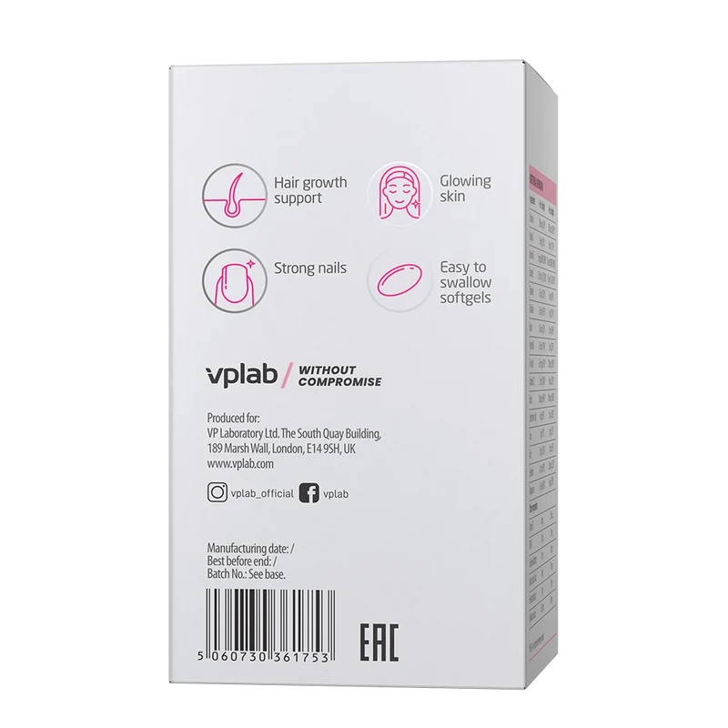 ULTRA WOMEN'S HAIR, SKIN & NAILS MULTIVITAMINS