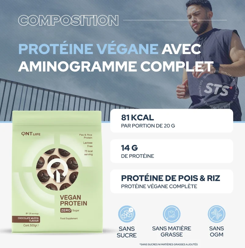 Vegan Protein Zero Sugar