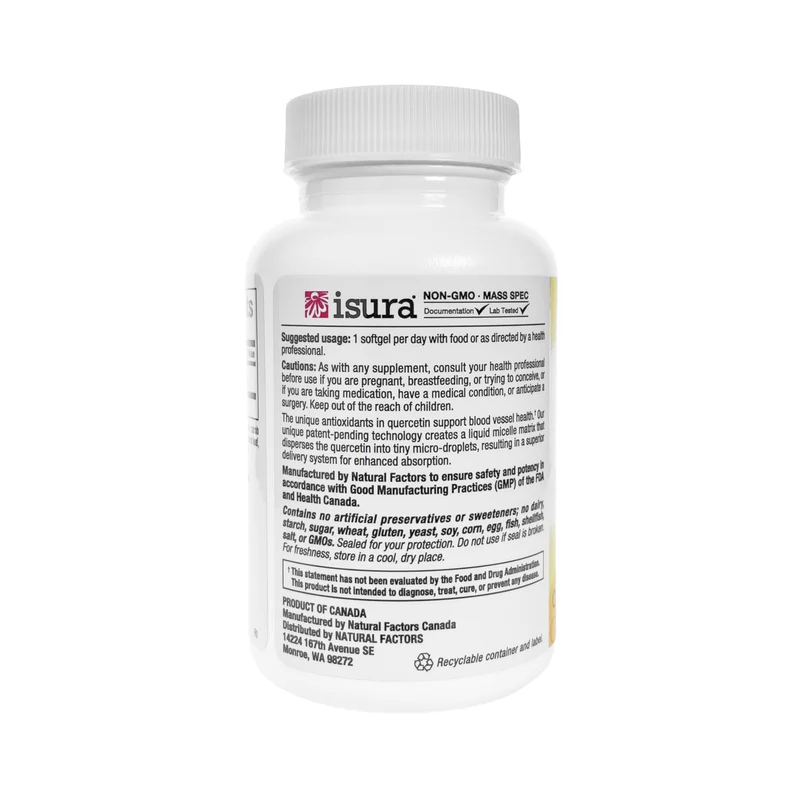 Natural Factor Quercetin LipoMicel