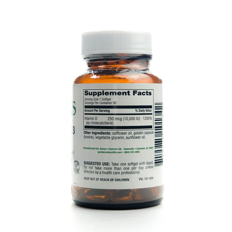 Vitamin D3 10,000 IU High-Potency Formula