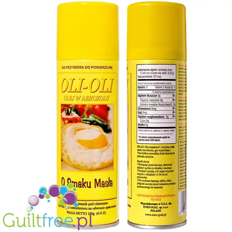 OLI-OLI, Dietetyczny Spray Maślany 0kcal