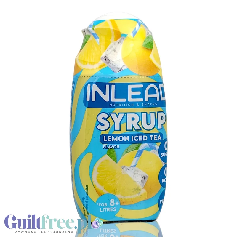 Inlead Squeeze Syrup Lemon Iced Tea - koncentrat do napojów i deserów bez cukru