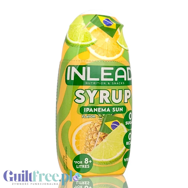 Inlead Squeeze Syrup Ipanema Sun - koncentrat do napojów i deserów bez cukru