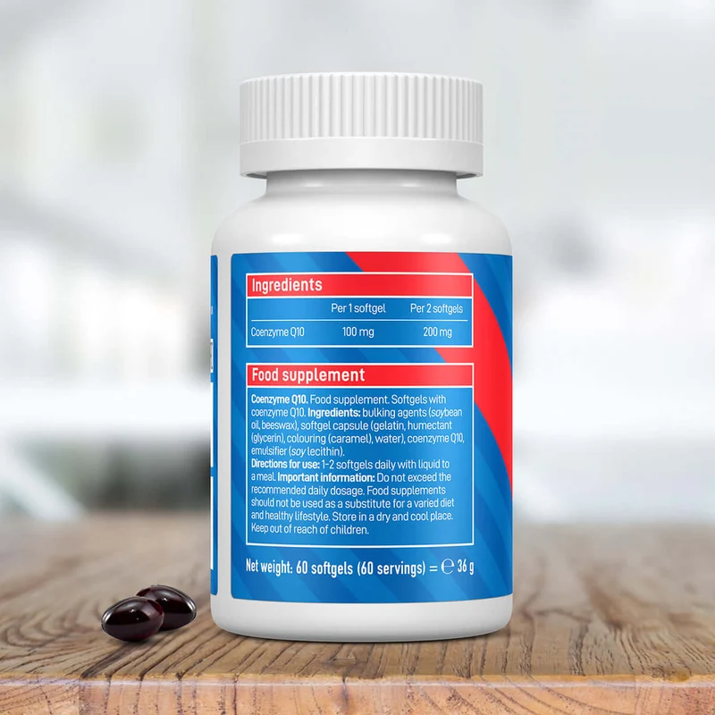 COQ10 FOR HEART AND MUSCLES