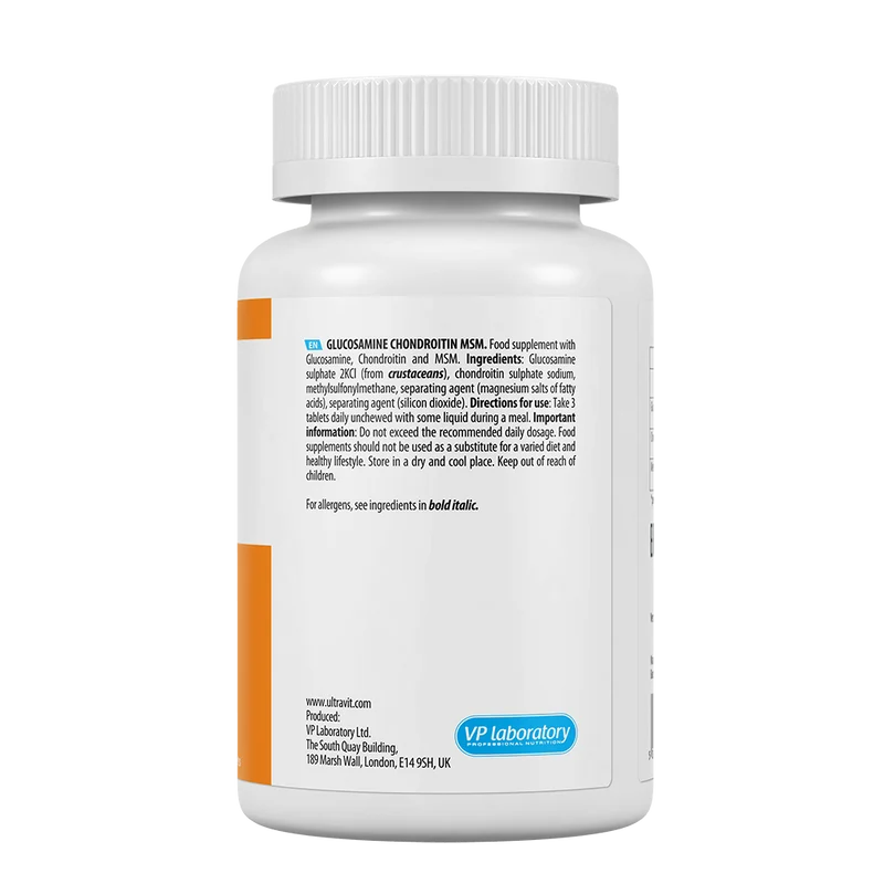 GLUCOSAMINE CHONDROITIN MSM FOR JOINTS
