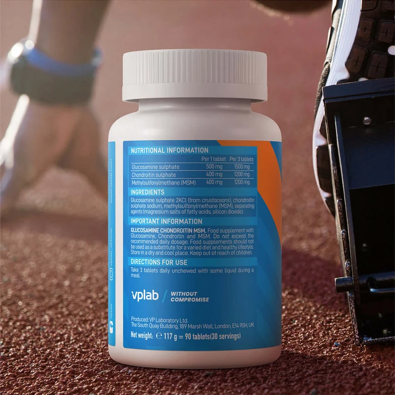 GLUCOSAMINE CHONDROITIN MSM FOR JOINTS