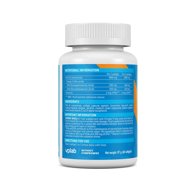 STRONG OMEGA 3 WITH VITAMIN E