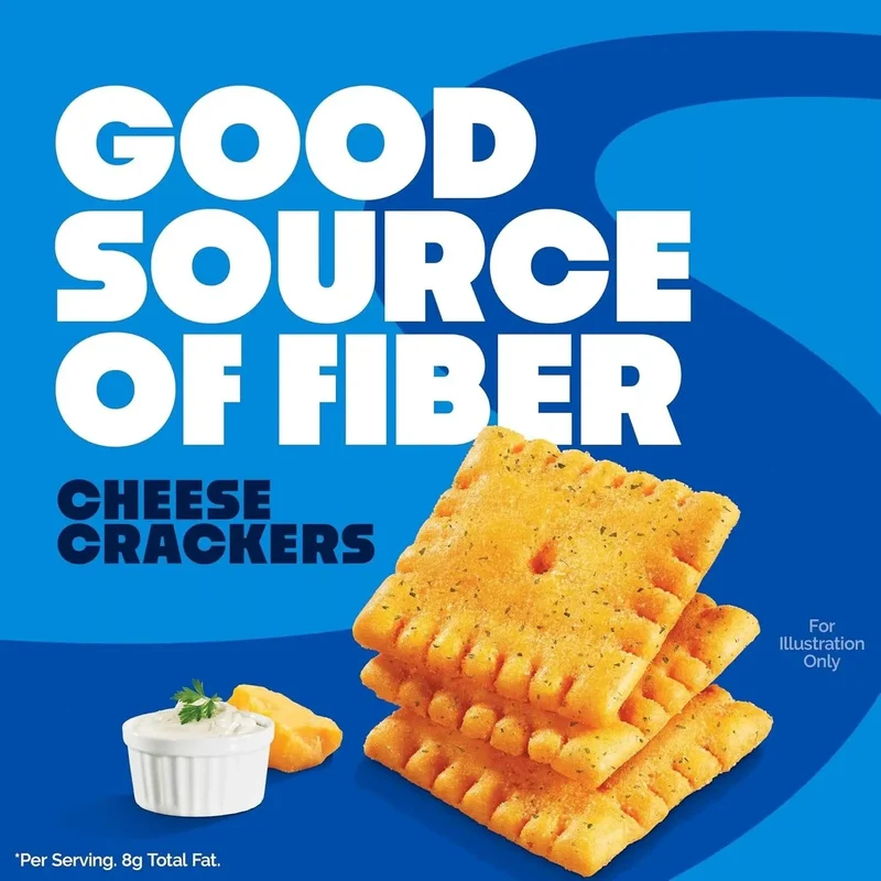 Quest Cheese Crackers Zesty Ranch - serowe keto krakersy 10g białka & 5g węgli