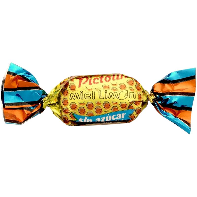 Pictolin Miel & Limon miodowo-cytrynowe cukierki bez cukru na wagę 100g