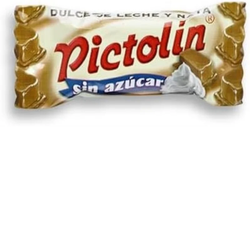 Pictolin Caramels de Dulce de Leche 0,8kg - śmietankowo-toffee karmelki bez cukru