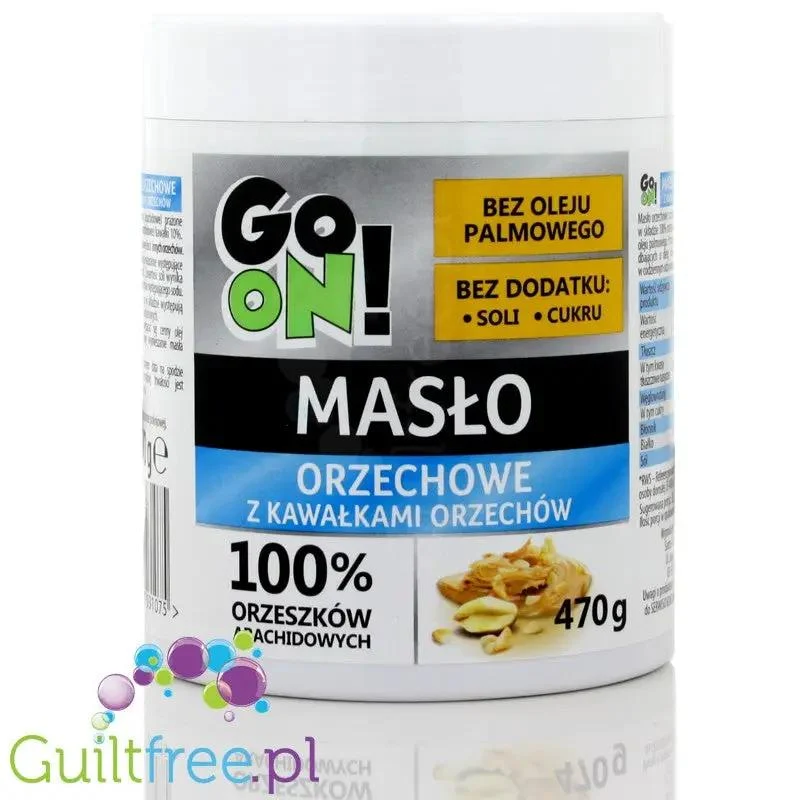 Sante Go On! Czyste masło orzechowe Crunchy 0,5kg