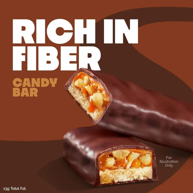 Quest Candy Bar Peanutty Caramel - niesamowicie pyszny baton proteinowy z karmelem, czekoladą i orzeszkami