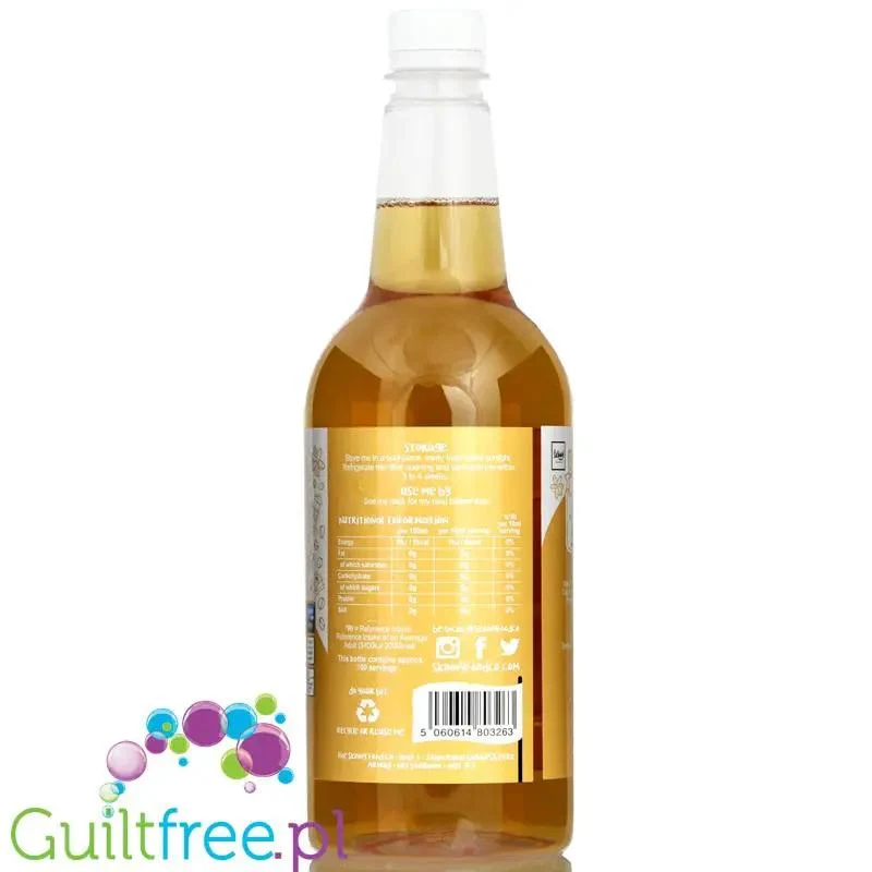 Skinny Food Barista French Vanilla 1L - syrop zero kalorii do kawy, bez cukru